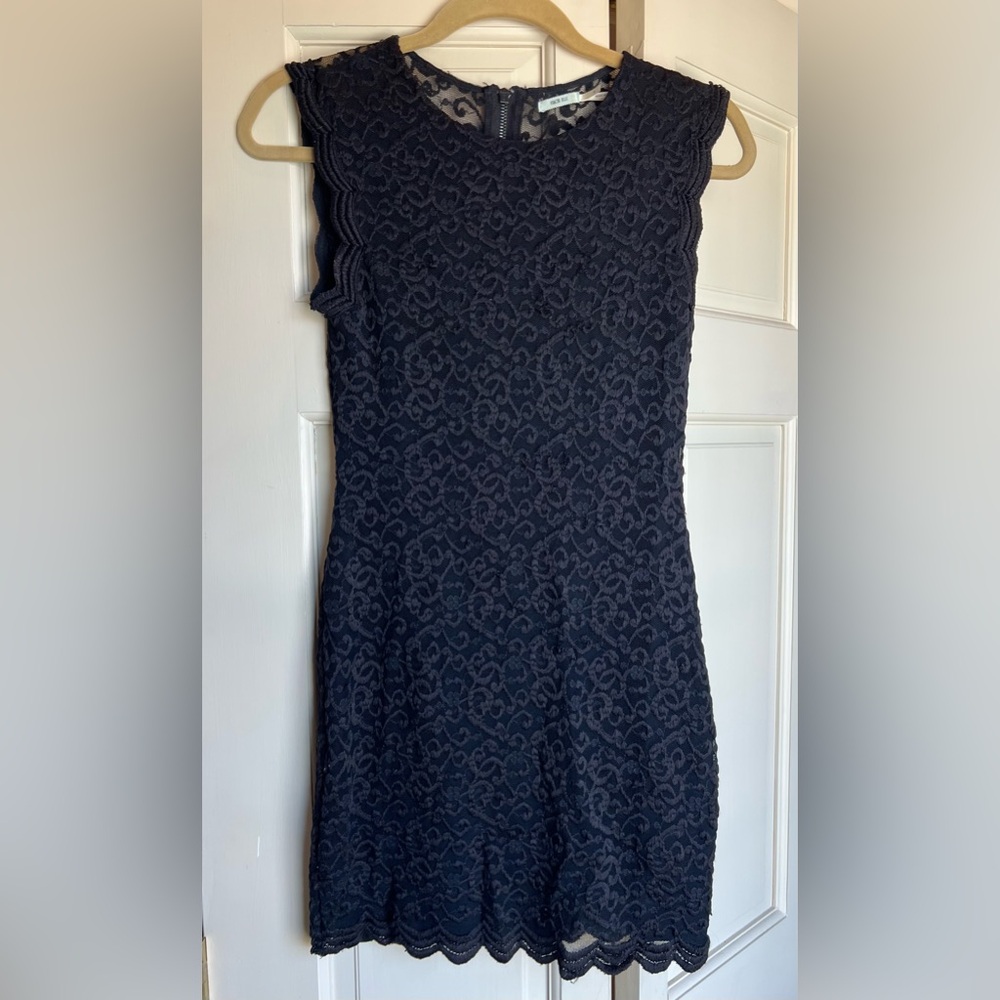 Kimchi Blue Navy Lace Mini Dress